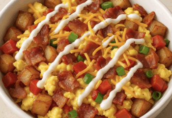 Southwest Bacon Scramble Bowl